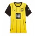 Camisa de Futebol Borussia Dortmund Donyell Malen #21 Equipamento Principal Mulheres 2024-25 Manga Curta